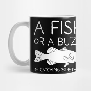 A Fish or a Buzz (White) Mug